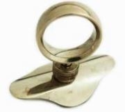 Thumb ring adjustable with plate for baritone/tenor horn (B&S)