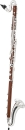 F.A.Uebel 740 MSP Bb Bass Clarinet Mopane Wood (German System) NEW
