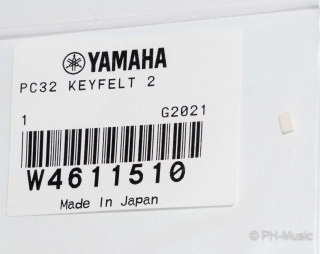 Klappen-Filz für Yamaha Piccoilo PC32/62