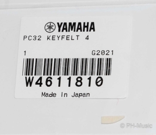 Yamaha flap felt PC32 flap connection