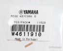 Yamaha key cork PC32/62/81/82/91 G# key (1 piece)