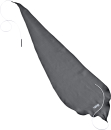 HODGE English horn wiper - silk with weight