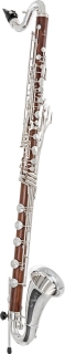 F.A.Uebel bass clarinet model EMPERIOR MSP Mopane wood Boehm to low C