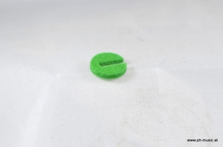 Key Felt Green for A key (with incision, Selmer Style)  15,6 x 2,5 mm Green