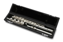 Miyazawa PB-403-REH transverse flute ring keys, partial Brögger model, body 925 sterling silver, with B-foot