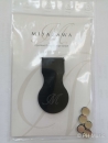 Miyazawa Ringklappen-Stöpsel Set Metall versilbert