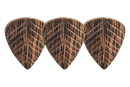 Clayton Pick Exotic & Wood Plektrum Leaf motifs (3)