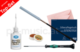 Pflegeset Nr.4 ROI  für Piccolo-Flöte (Reinigungsset)