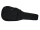 LENZ Etui für Westerngitarre, Polyform, mit Rucksackgarnitur, Farbe: schwarz