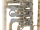 Melton MWF12GT-L Concert Flugelhorn, gold brass lacquered