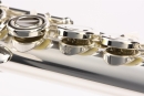 Miyazawa PB-203-E transverse flute closed keys, Partial Brögger model, headjoint full silver