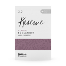 DAddario Organic Reserve Classic Bb Clarinet Reeds Boehm (10 in Box)