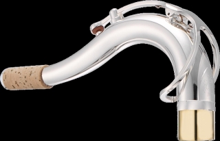 JUPITER neck Sona-Pure, silver-plated, for JTS-1100S tenor saxophone