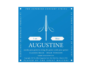 AUGUSTINE string set for classical guitar, High Tension, Blue Label