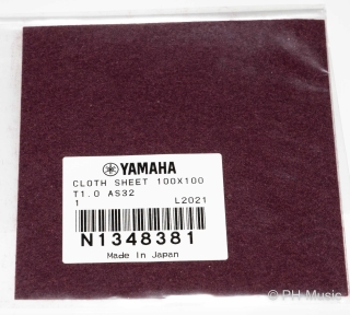 Felt plate original Yamaha Sax 100x100x1mm purple