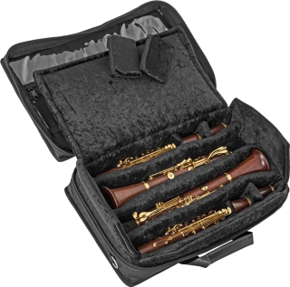 Reed & Squeak double gigbag for A/B clarinet german/boehm