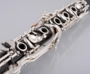 F.A. UEBEL Superior Bb clarinet German system Key silver plated and gold plated pillars
