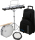 MAJESTIC MJAK1432DP Snare, Glockenspiel & Practice Pad Kit, 14x3,5", Ständer, Trolley