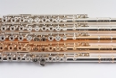Miyazawa CS-958-B-REH transverse flute ring keys, full silver, soldered 14k tone holes, B-foot