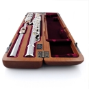 Miyazawa CS-958-A-REH transverse flute ring keys, full silver, soldered tone holes, with B-foot