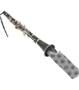 BG-A32 Pull-through wiper for Bb/alto clarinet - microfiber