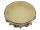 BERGEN Tambourin, Holzreifen mit Schellen, Plastikfell spannbar, 8" / 20,3cm