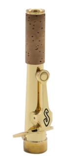 Selmer Standard S-Bogen gerade für Sopran-Saxophon Goldlack