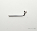 Lock pin for Mönnig bassoons, silver plated
