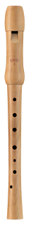 Moeck 1252 C-Soprano German Recorder, pearwood, single holes, school recorder