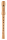 Moeck 1212 C-Soprano Baroque recorder, pearwood with double holes, school recorder