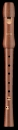 Moeck 1213 C soprano baroque recorder, pearwood stained...