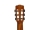 MERIDA DC-15BKCEH Konzertgitarre 4/4, Serie TRAJAN, schwarz gloss finish, mit Tonabnehmer
