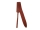 FUSELLI leather strap guitar/bass, 2.8 mm thick, 8 cm wide brown leather