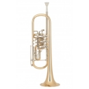 Miraphone Bb-cylinder trumpet model gold brass 11 1100 A100