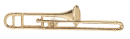 Pin - Trombone (gold colored)