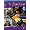 Top hits from TV movies + musicals inkl online audio für Klarinette