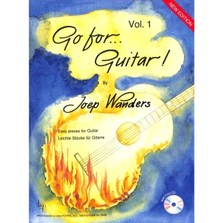 Go for guitar 1 - easy pieces von Wanders Joep, inkl. Online Audio