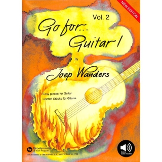 Go for guitar 2 - easy pieces von Wanders Joep, inkl. Online Audio