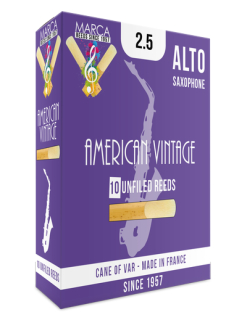 MARCA Eb-Alto-Saxophon-Reeds "American Vintage" (10 in Box) 1 1/2