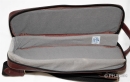 Reunion Blues Flute Case Cover - Chestnut Brown Leather (used)