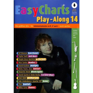 Easy Charts play along 14 - für B INST, C INST, ES INST
