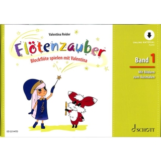Flötenzauber 1 von Reider Valentina inkl Online Audio