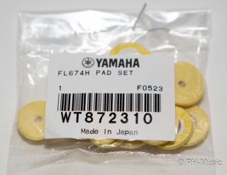 Yamaha Pad set original for ring key transverse flute mod. YFL-674