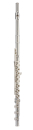 Miyazawa CS-9K-A-REH transverse flute ring keys, full silver, soldered tone holes, with B-foot