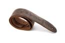 Ovation Gitarrengurt Premium Leder Chocolate