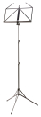 K&M 10052 Standard music stand in extra long black