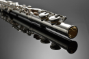 AZUMI Flute AZZ3E Z-Cut, closed keys, e-mechanism 925-silver