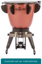 MAJESTIC MJMTG2900G Pauke, Harmonic Series, 29", Fiberglas, tiefgezogen, deutsch