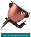 MAJESTIC MJMTG2900G Pauke, Harmonic Series, 29", Fiberglas, tiefgezogen, deutsch