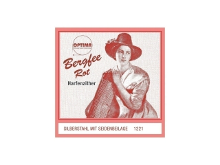 Optima Bergfee Red for zither Viennese tuning (38 strings) Set of strings